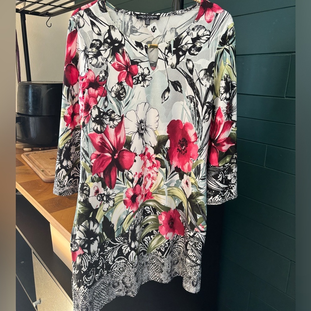 LINEA DOMANI floral office dress​